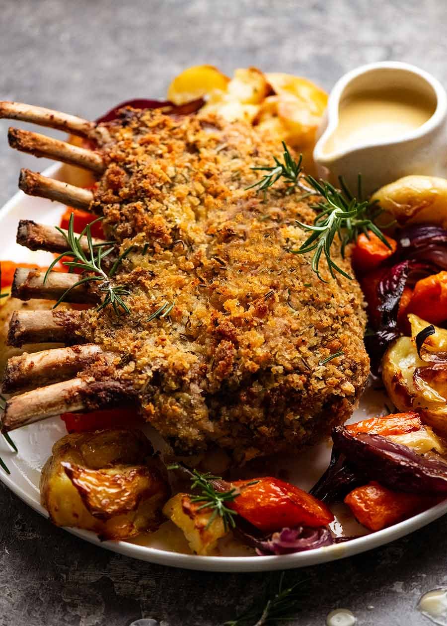 Herb-Crusted Lamb Chops