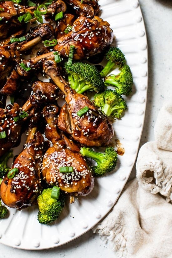 Sticky Sesame Drumsticks