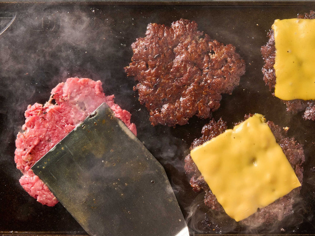 Cast Iron Smash Burgers