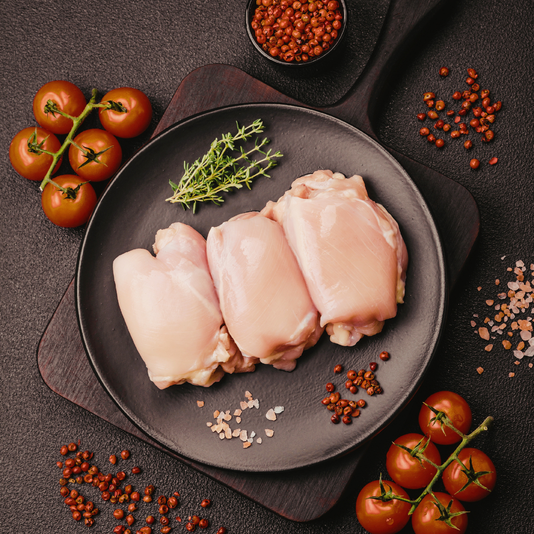 (2) 14oz-18oz Boneless Skinless Chicken Thighs
