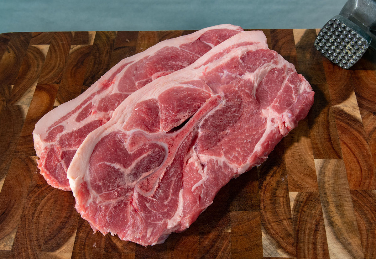 14-16oz Pasture-Raised Pork Steak