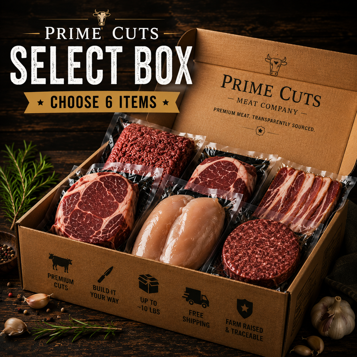 Prime Cuts Select Box